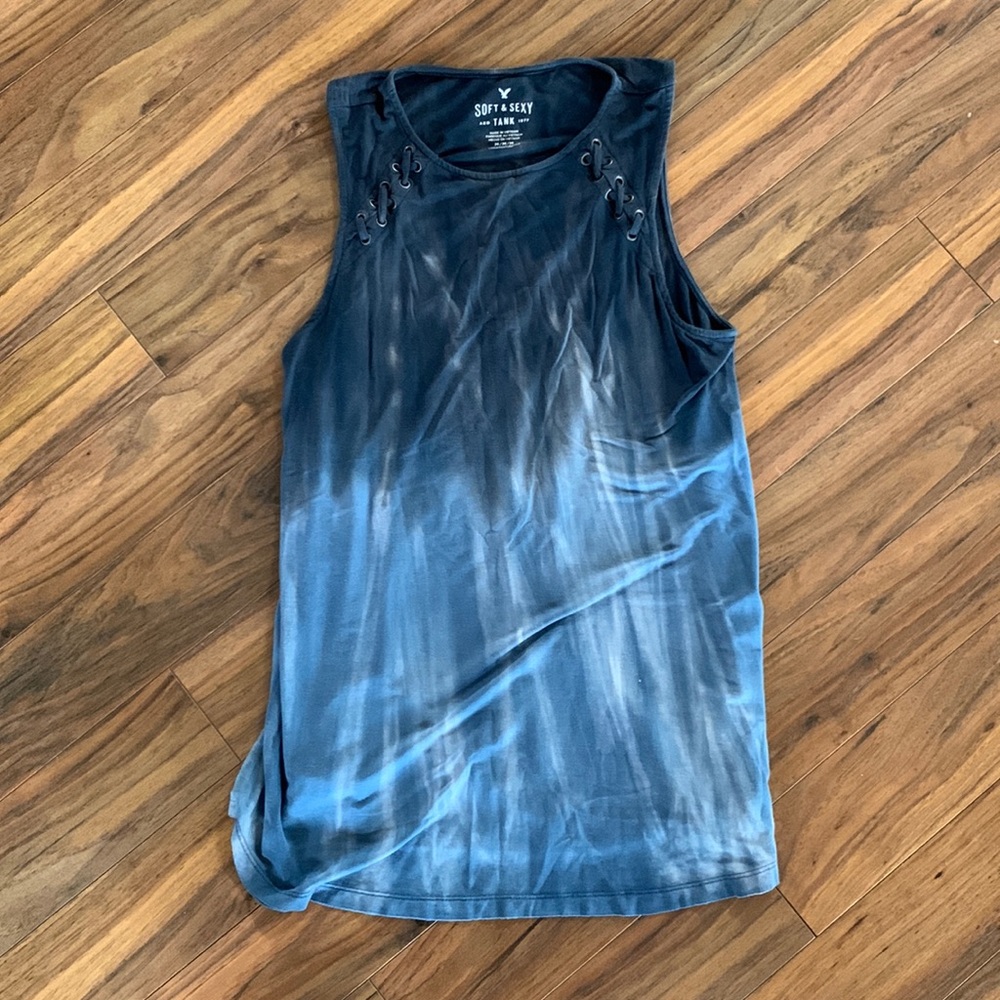 American Eagle Blue tank top